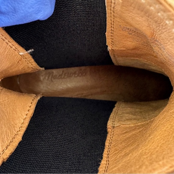 Madewell Carina Platform Chelsea Boot Sz 10, Burled Wood - Picture 6 of 7